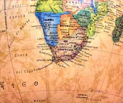 South Africa Map Mining