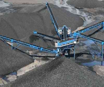 Coal processing site mining