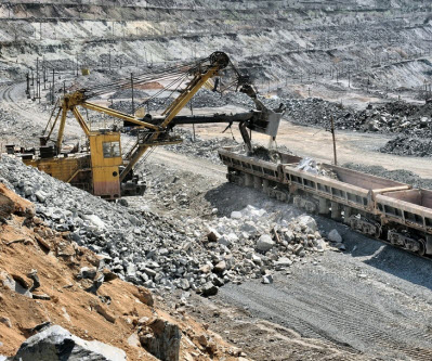 Iron ore mine
