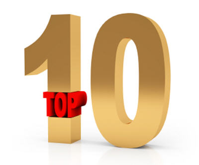 Top 10 gold