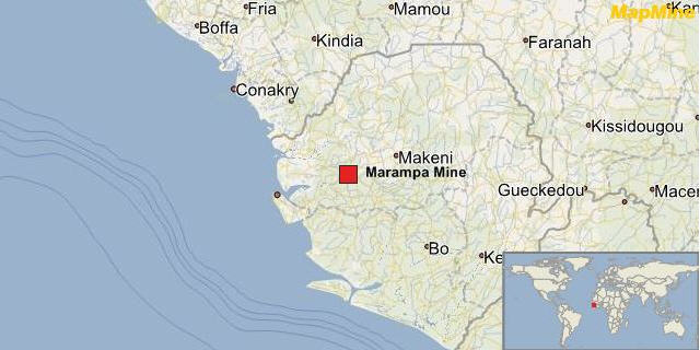 marampa mine london mining iron ore