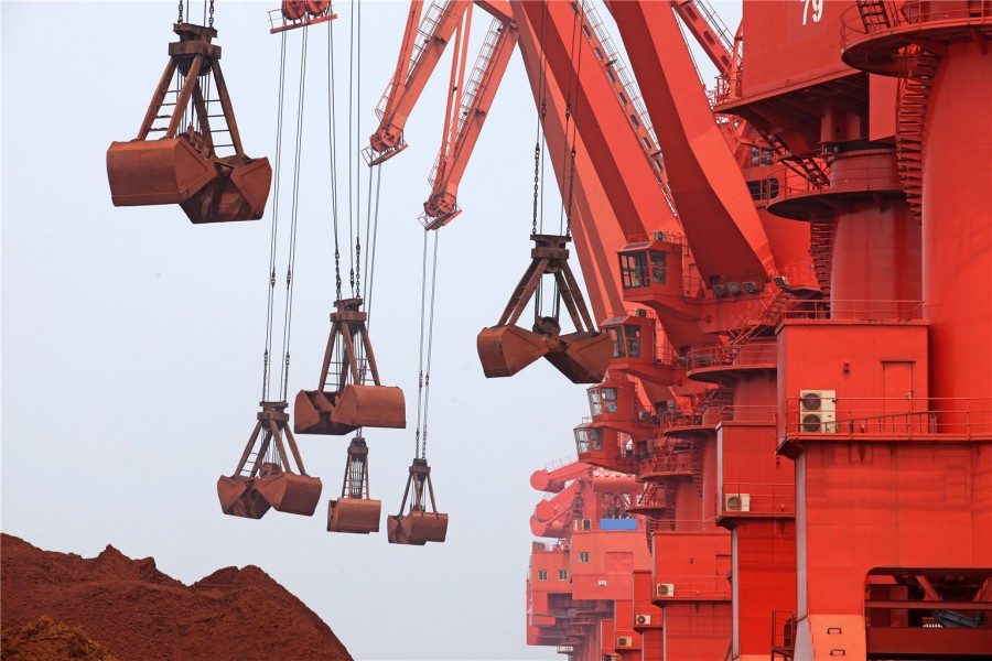 Iron ore price up on China stimulus hopes