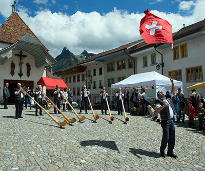 Swiss light fire under gold price