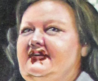 PICTURE OF THE DAY: Gina Rinehart is an oil painting