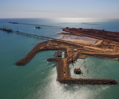 Rio Tinto iron ore output up again, but exports fall