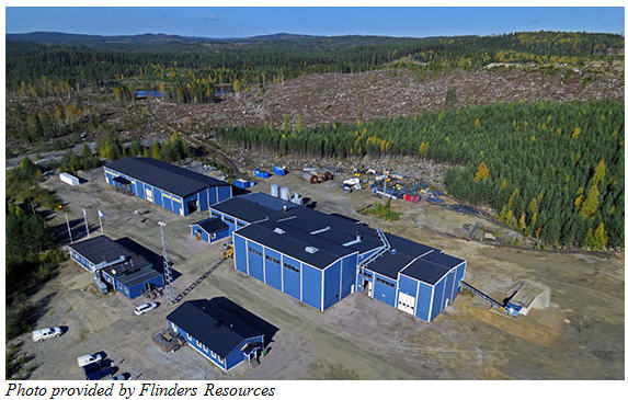 Flinders CEO Blair Way - What Tesla needs to know about the graphite sector- building photo