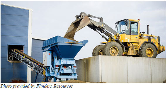 Flinders CEO Blair Way - What Tesla needs to know about the graphite sector- truck loading