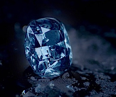 This blue diamond may become the most expensive gem ever sold in auction