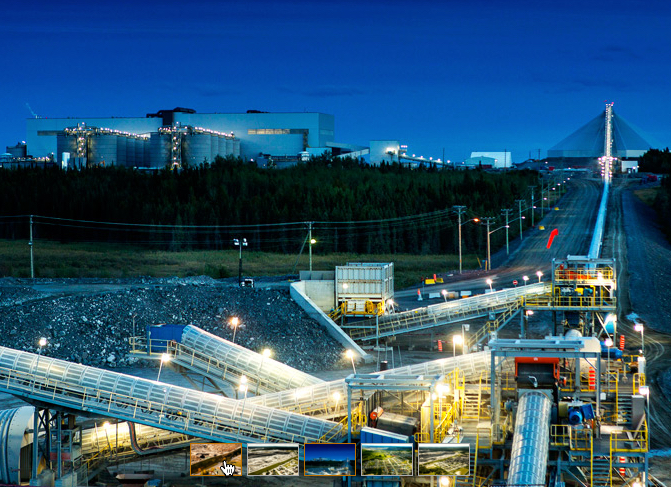 Yamana and Agnico Eagle's Malartic mine in Quebec