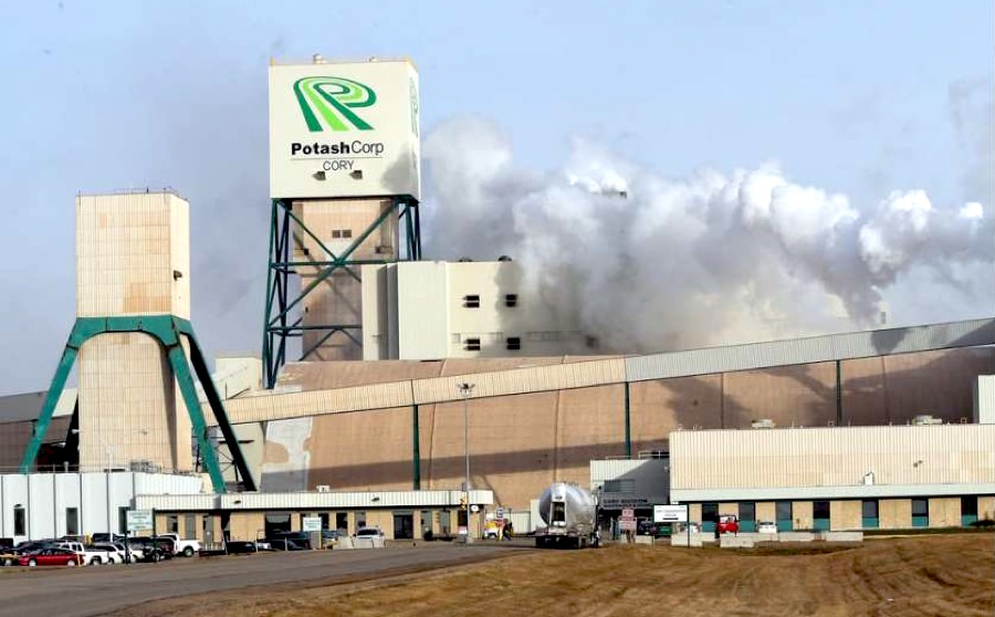 Potash Corp confirms merger talks with Agrium, shares halted