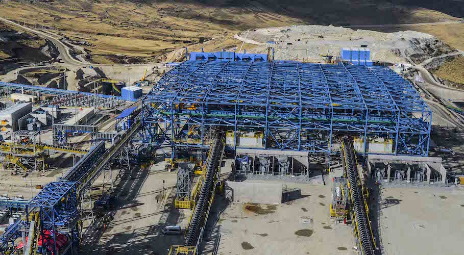 China Minmetals’ Las Bambas mine in Peru.