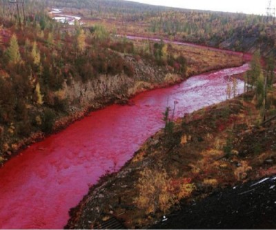 Norilsk: A blood red river runs through it