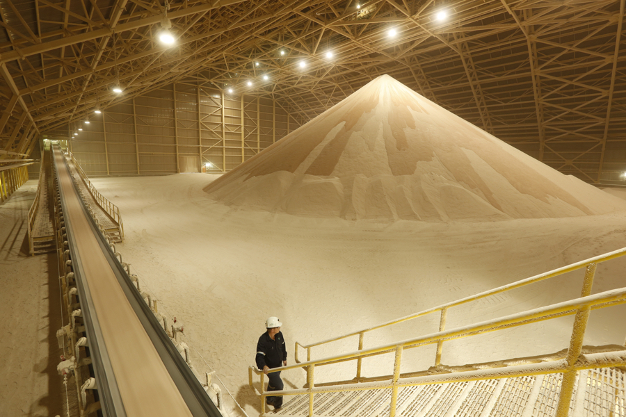 Nutrien says 34 workers trapped underground in potash mine