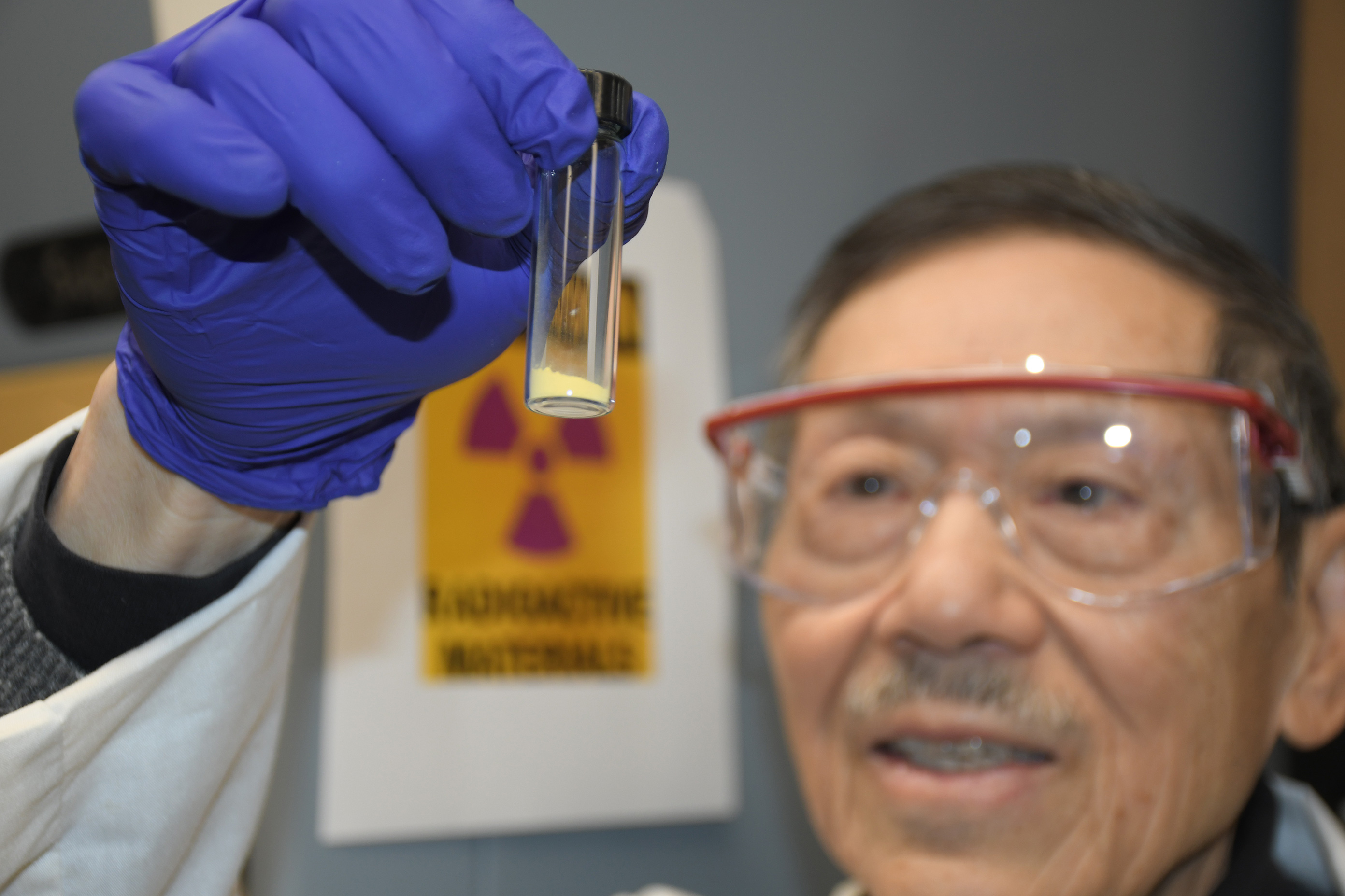 Seawater yields first grams of yellowcake
