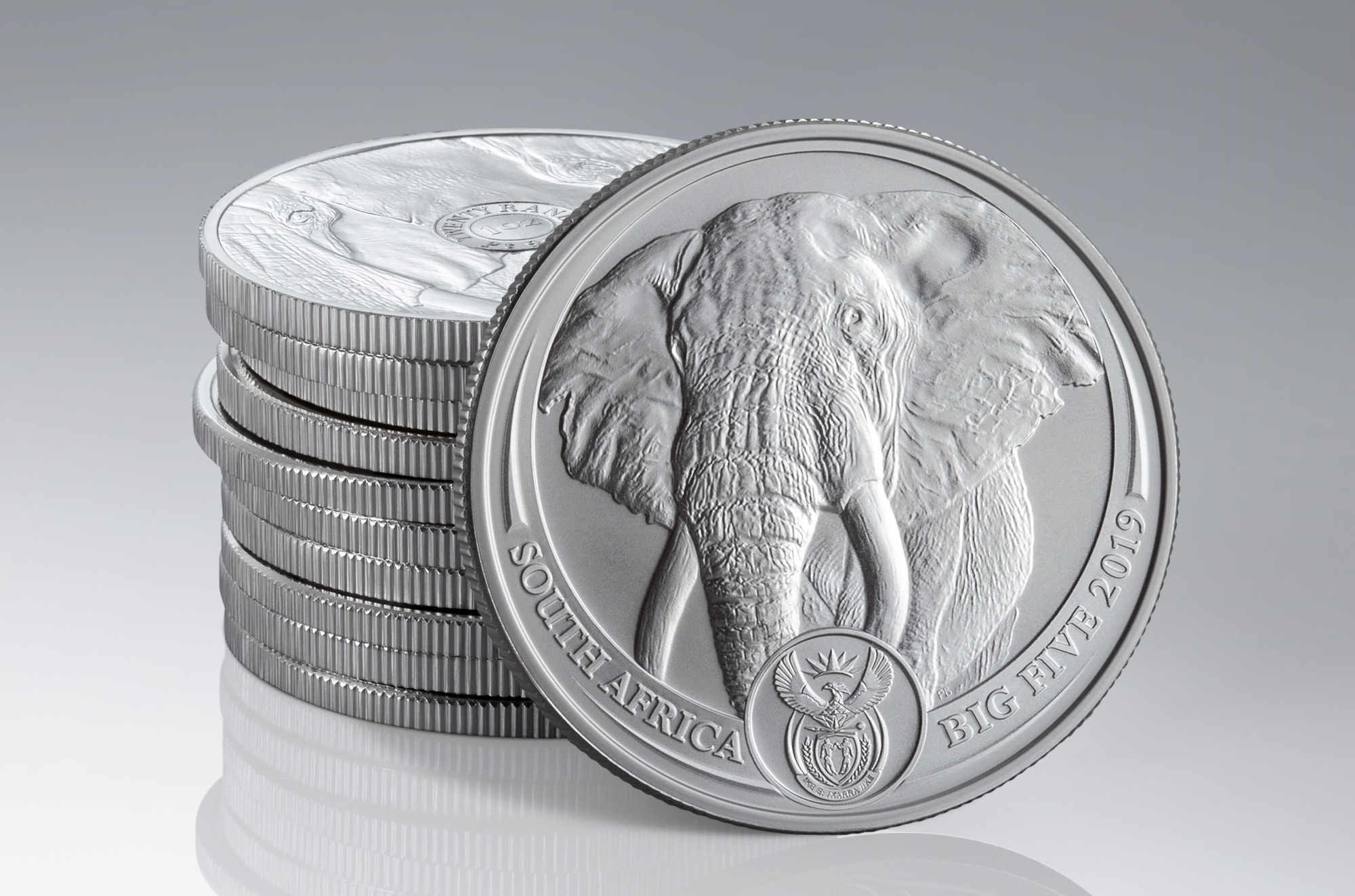 Elephant platinum coins sell out in South Africa