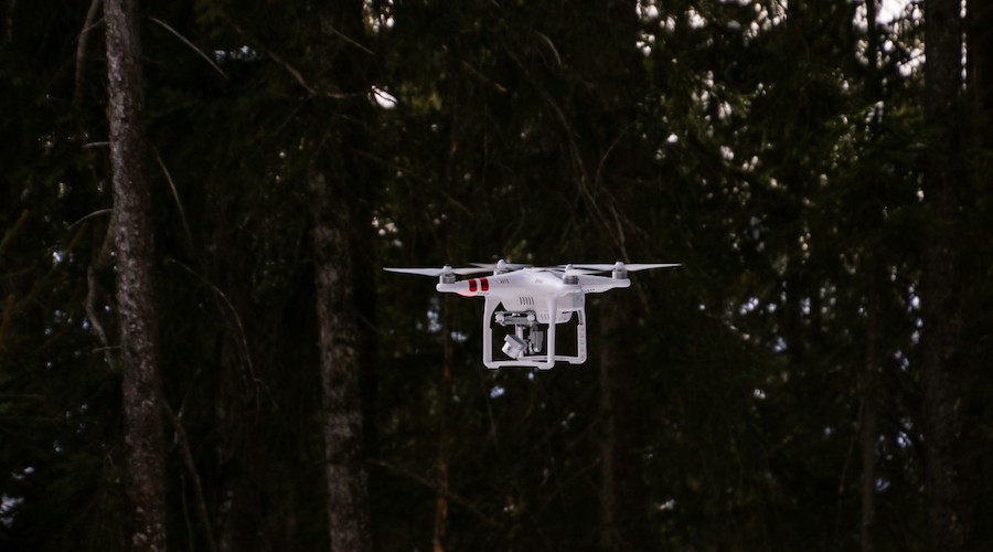 ‘Hunter drone’ that flies at night could be used to find gemstone deposits