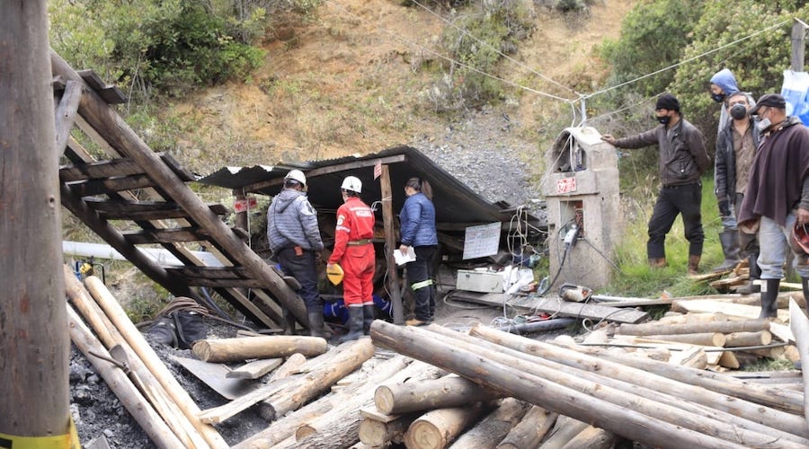 Three miners trapped for four days at an underground coal mine in Colombia