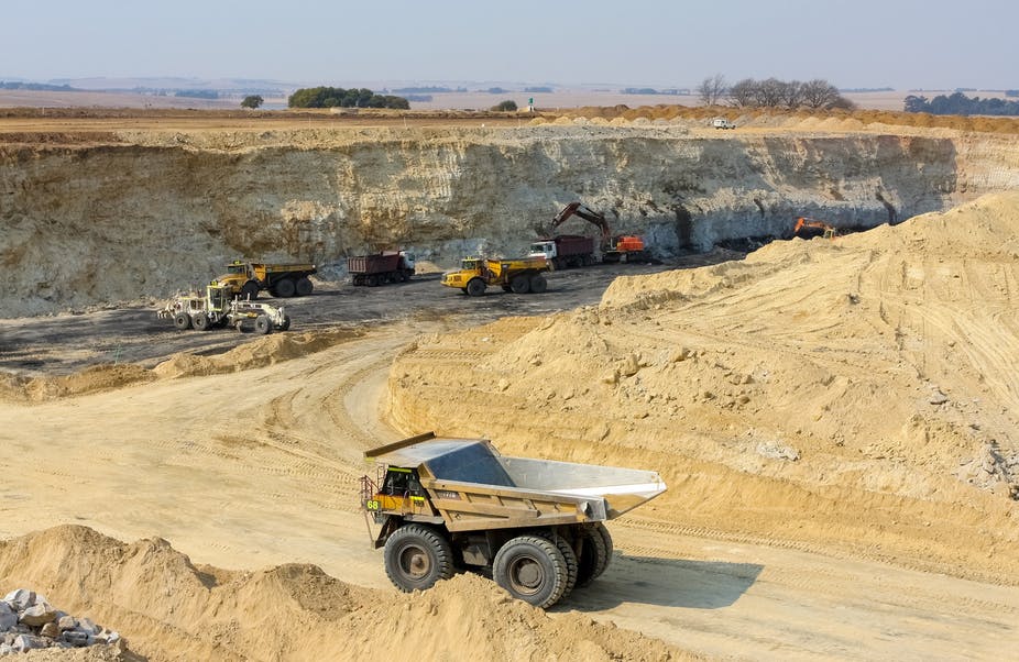 South African mining profits slump by almost half, report says