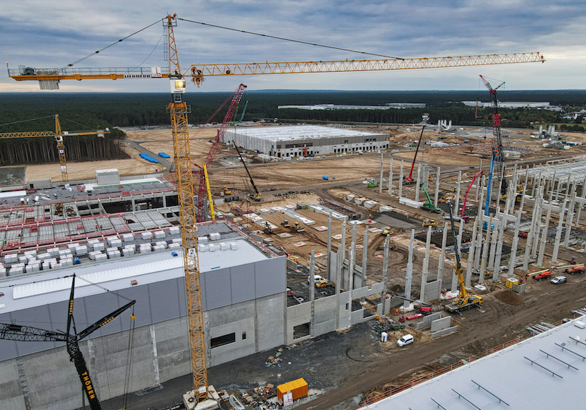 Gigafactory in Grünheide.