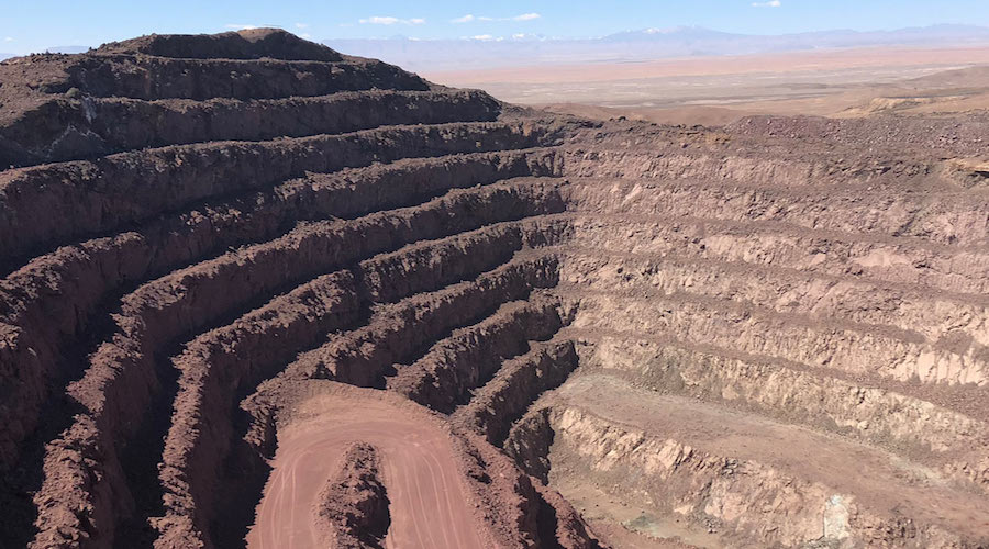 Chile’s Pampa Camarones copper mine is up for sale