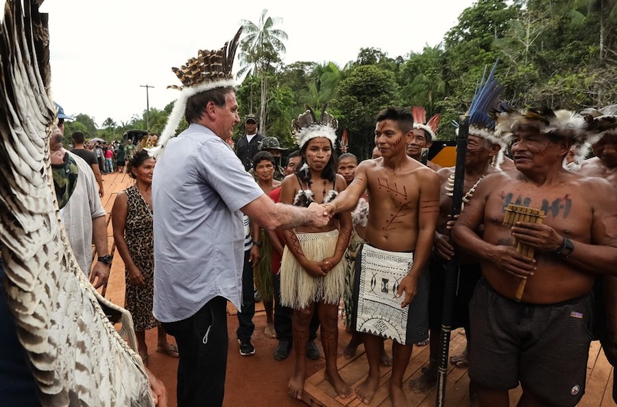 Bolsonaro vows to keep mining out of Yanomami reservation in Brazil