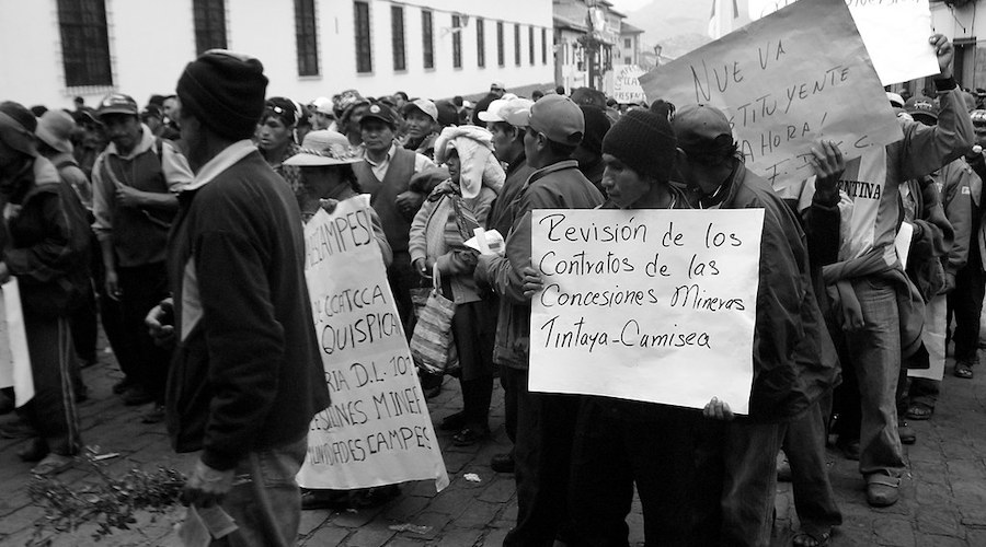 New Peruvian president to deal with dozens of mining-related conflicts