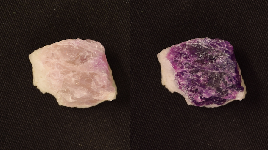 Researchers now know why hackmanite changes colour