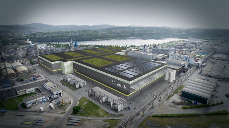 Norway’s Vianode invests $194m in battery materials plant