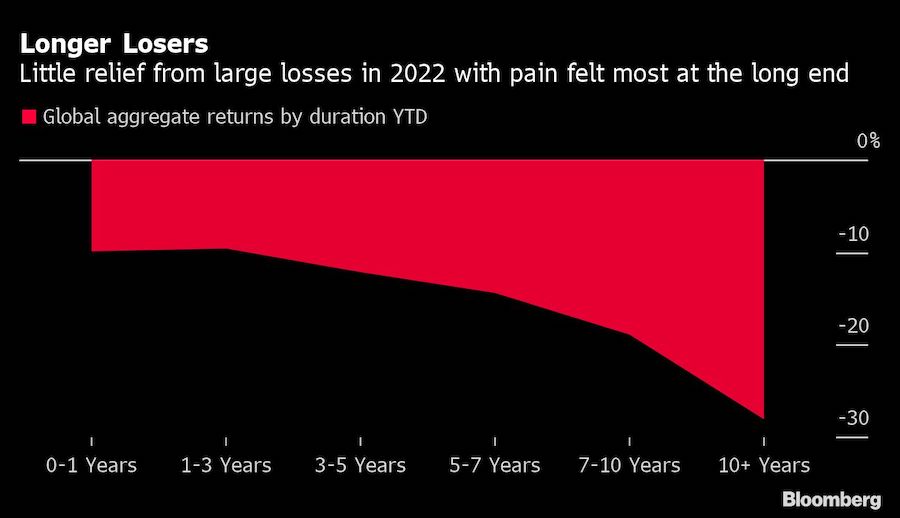 Bear market leaves bond investors with few places to hide
