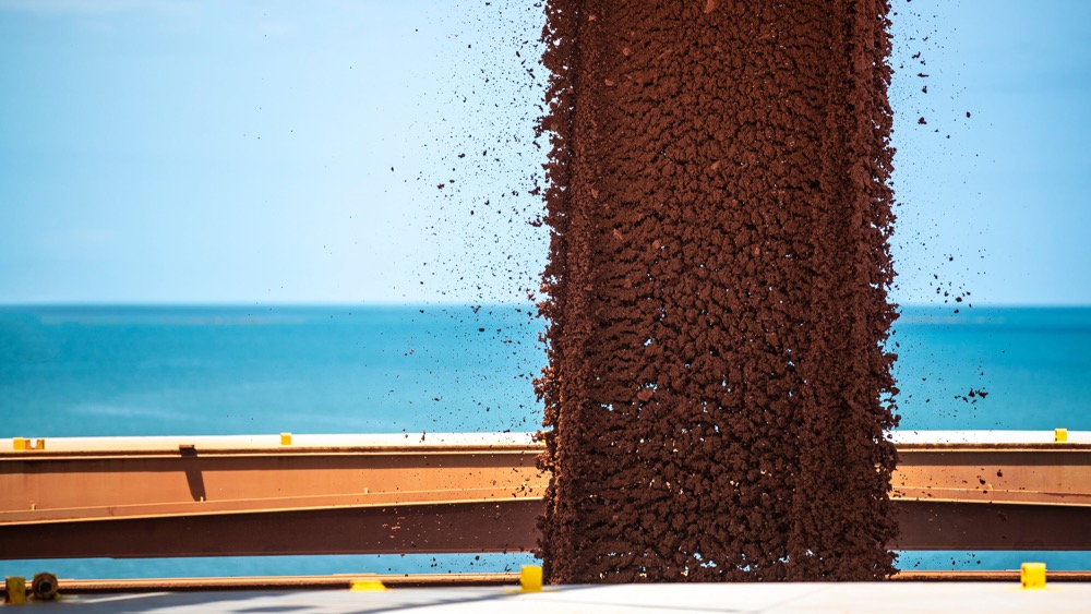 China imports iron ore rise