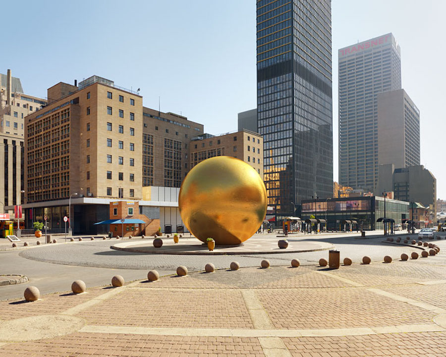 Central Rand gold field. When art meets mining