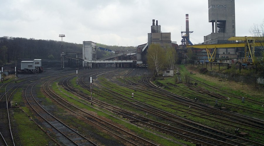Anna Coal Mine in Pszów, Poland