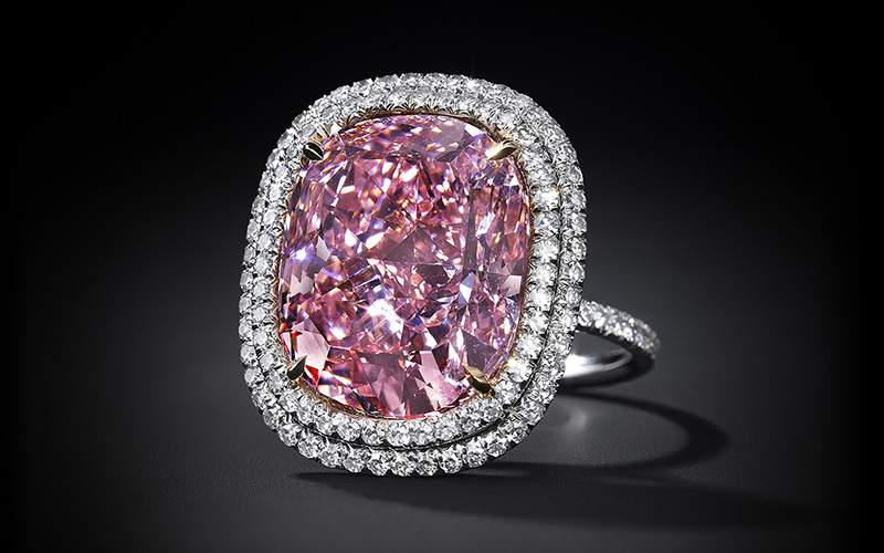 Vivid pink diamond could go for $35 million at Christie’s auction