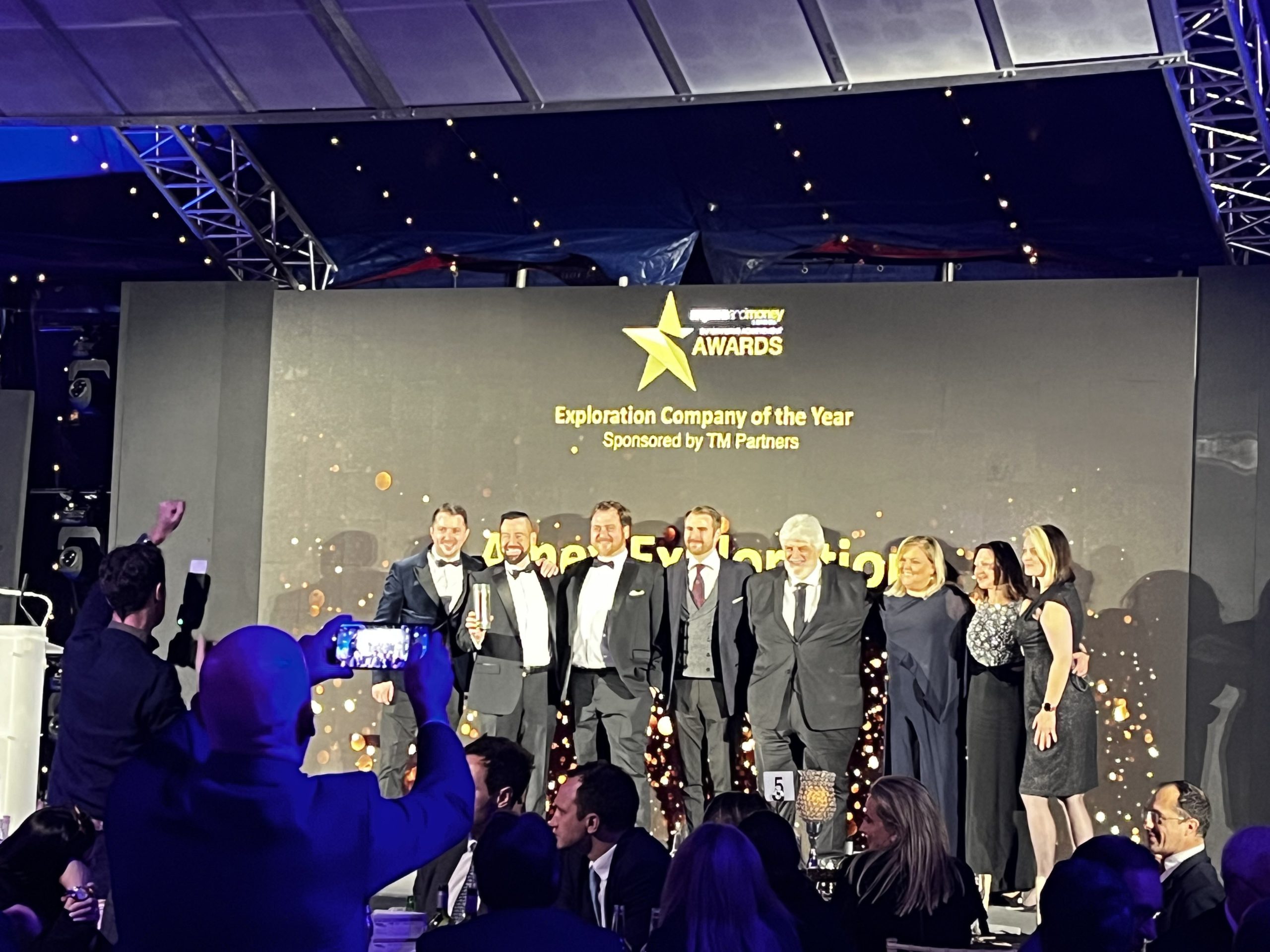 Amex Exploration wins top explorer award at Mines and Money 2022; stock jumps