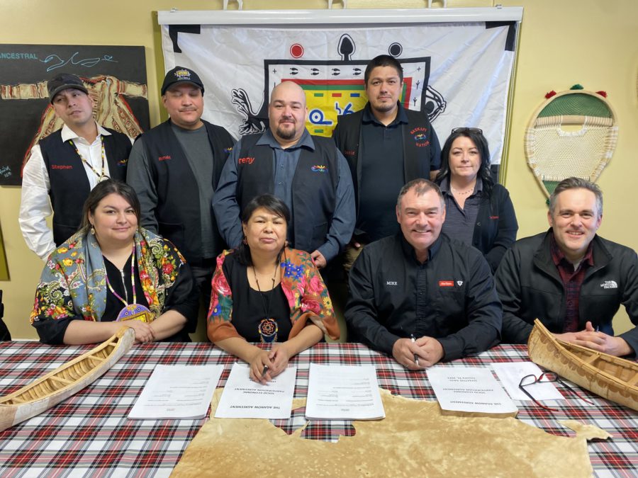 Naskapi Nation,  Iron Ore Company of Canada sign socio-economic “Aganow” agreement