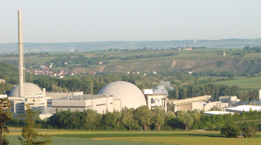 The Neckarwestheim nuclear plant