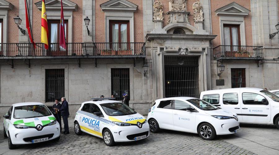 EVs owned by the City of Madrid