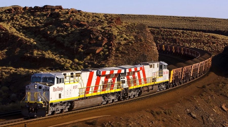 Rio Tinto autonomous iron ore train derailed