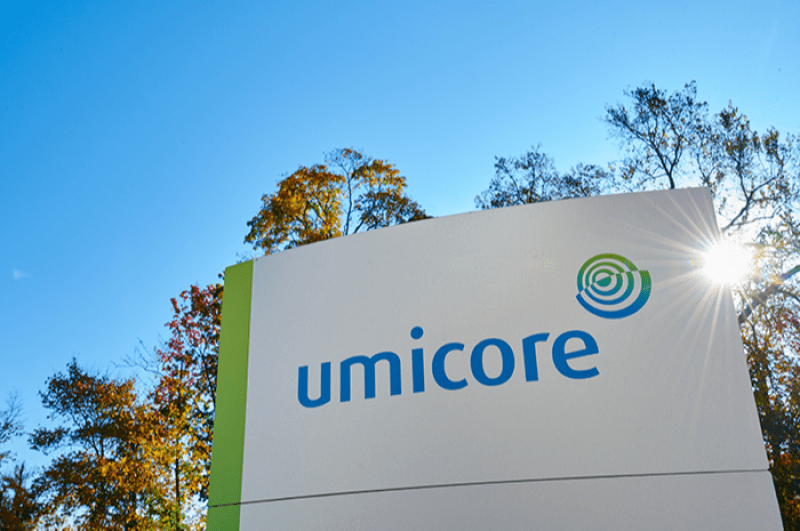 Umicore shares up as Canada offers subsidies for battery plant in Ontario