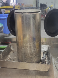 Lithium metal ingot produced with scrap lithium metal material