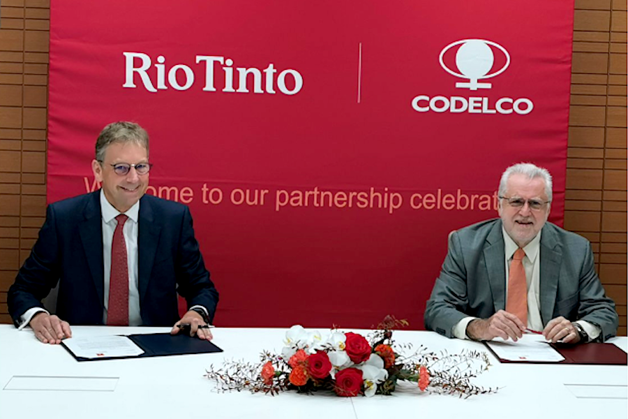 Rio Tinto, Codelco partner up to find more copper in Chile
