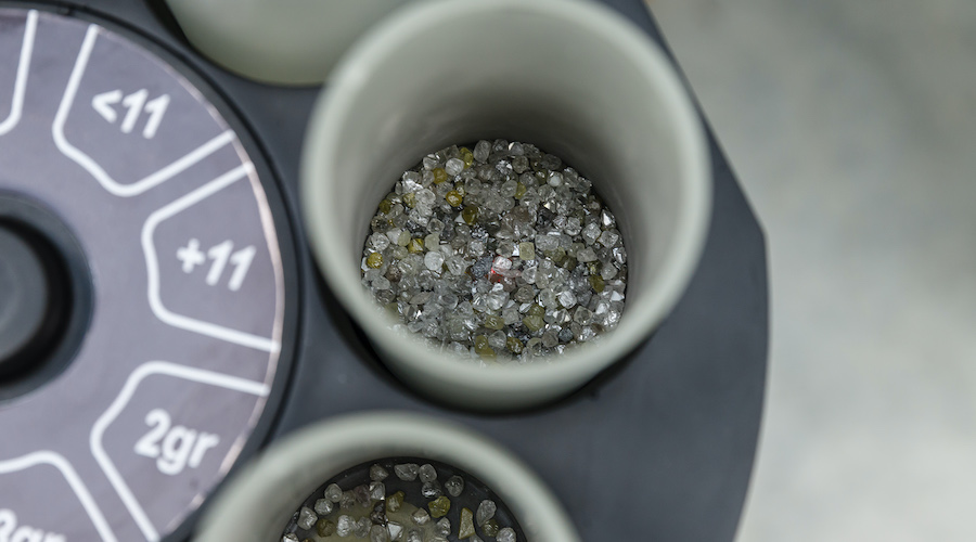 Diamond output of sanctions-hit Alrosa down in 2023, stockpiling likely