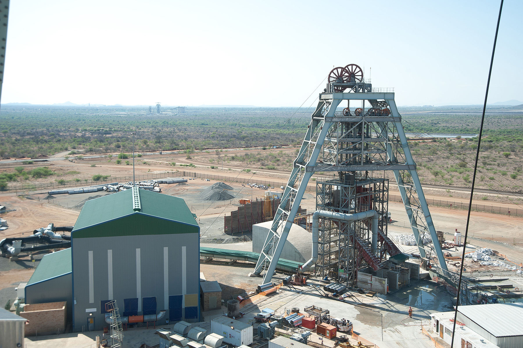 S. Africa mine sit-in by protesting workers enters third day