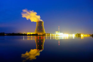 Nuclear Plant Uranium Price Stock Photo