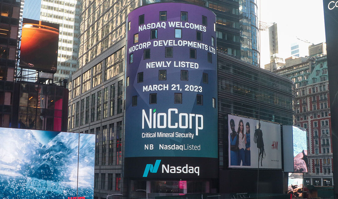 NioCorp drops TSX listing in favor of Nasdaq