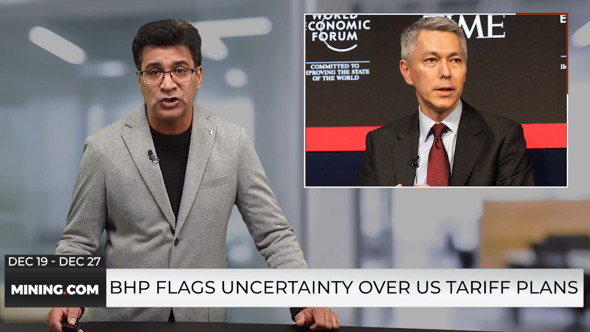 BHP Flags Uncertainty Over US Tariff Plans