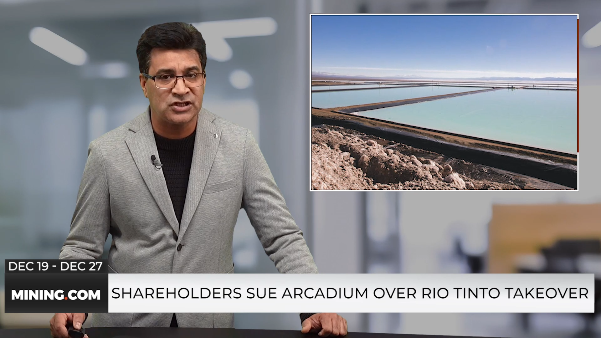 Shareholders Sue Arcadium Over Rio Tinto Takeover