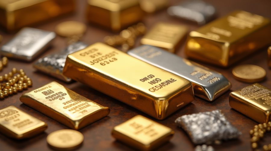 Gold rises on bets of Fed interest rate cuts; platinum surges
